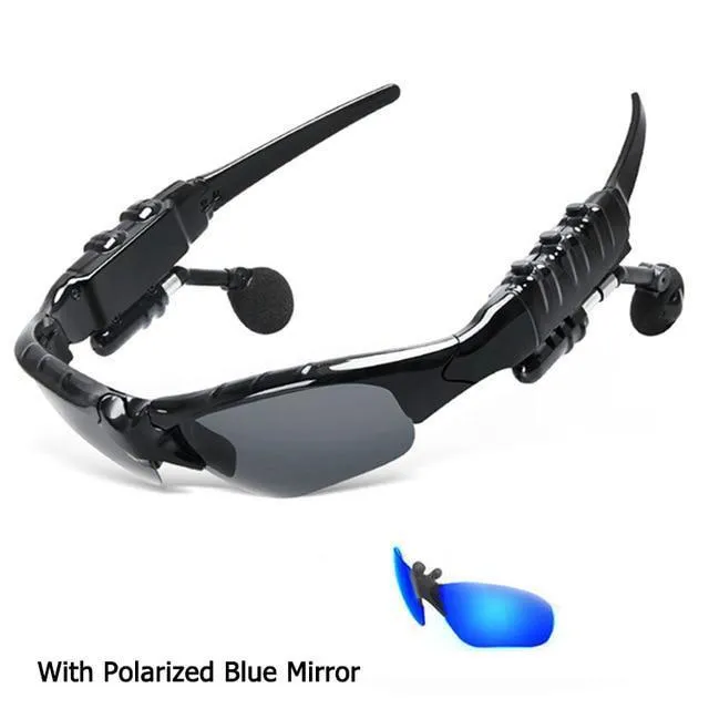 Smart Bluetooth USB Sports Sunglasses with Earbuds