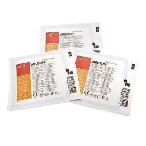 Smith & Nephew Melolin 10 x 10 cm x100 Low Adherent Absorbent Dressings Wounds Abrasions Burns