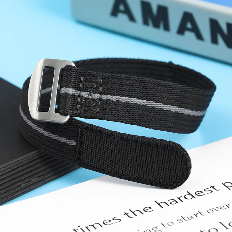 Soft Nylon Self-adhesive Watchband
