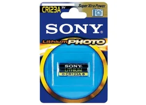 Sony CR123A Lithium Battery Pack