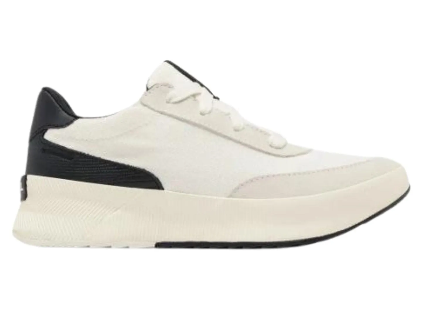 Sorel: Out N About III City Sneaker WP in Sea Salt/Black