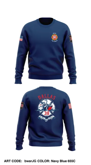 Station 39 Store 1 Core Men's Crewneck Performance Sweatshirt - bwarJG