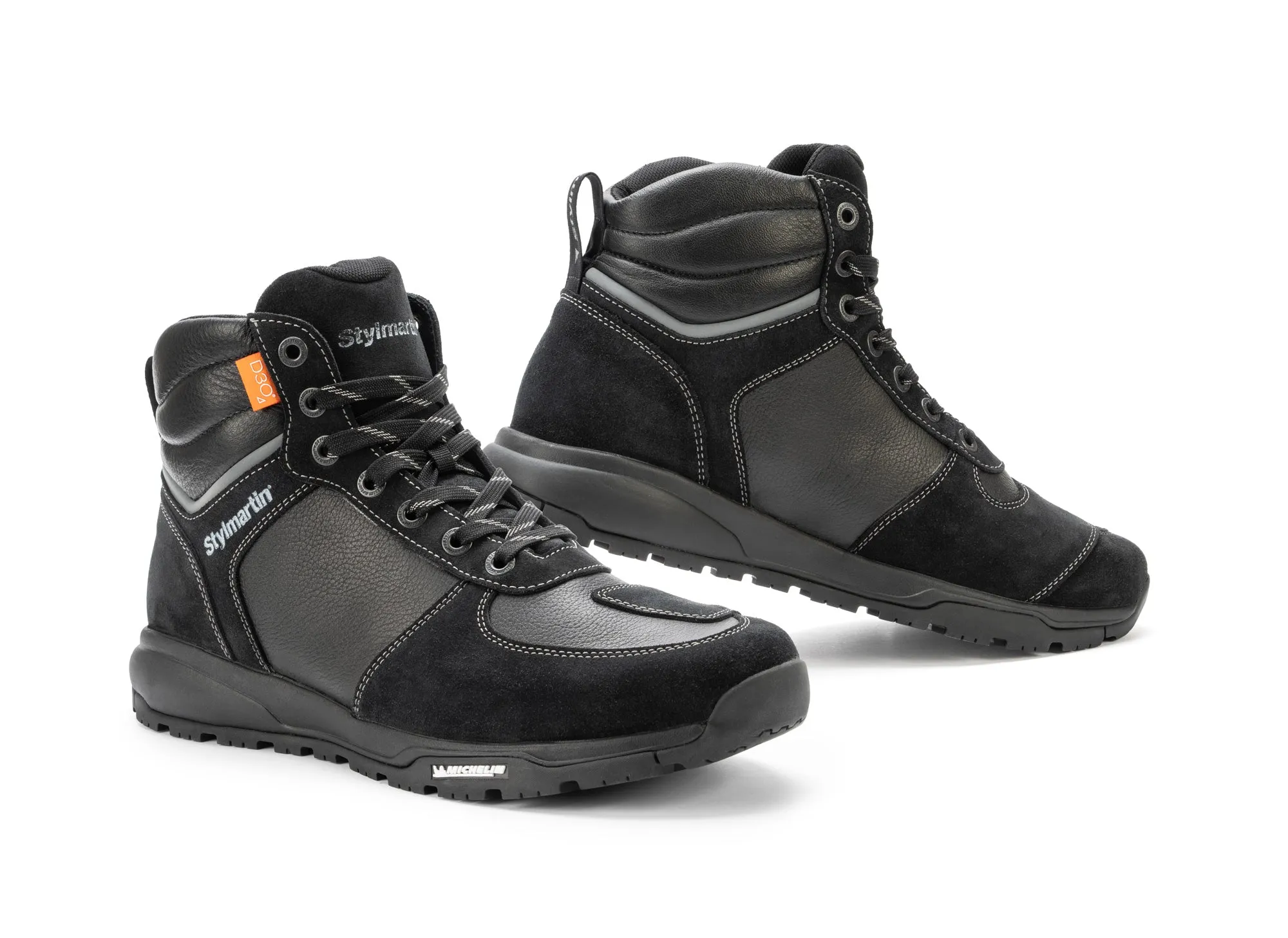 Stylmartin Piper Black WP Motorcycle Riding Shoes