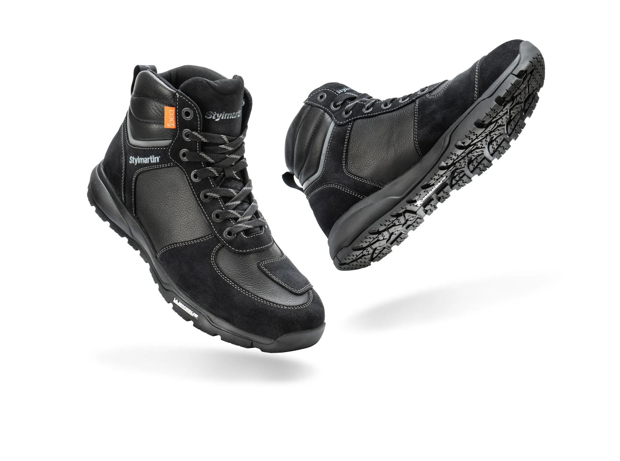 Stylmartin Piper Black WP Motorcycle Riding Shoes