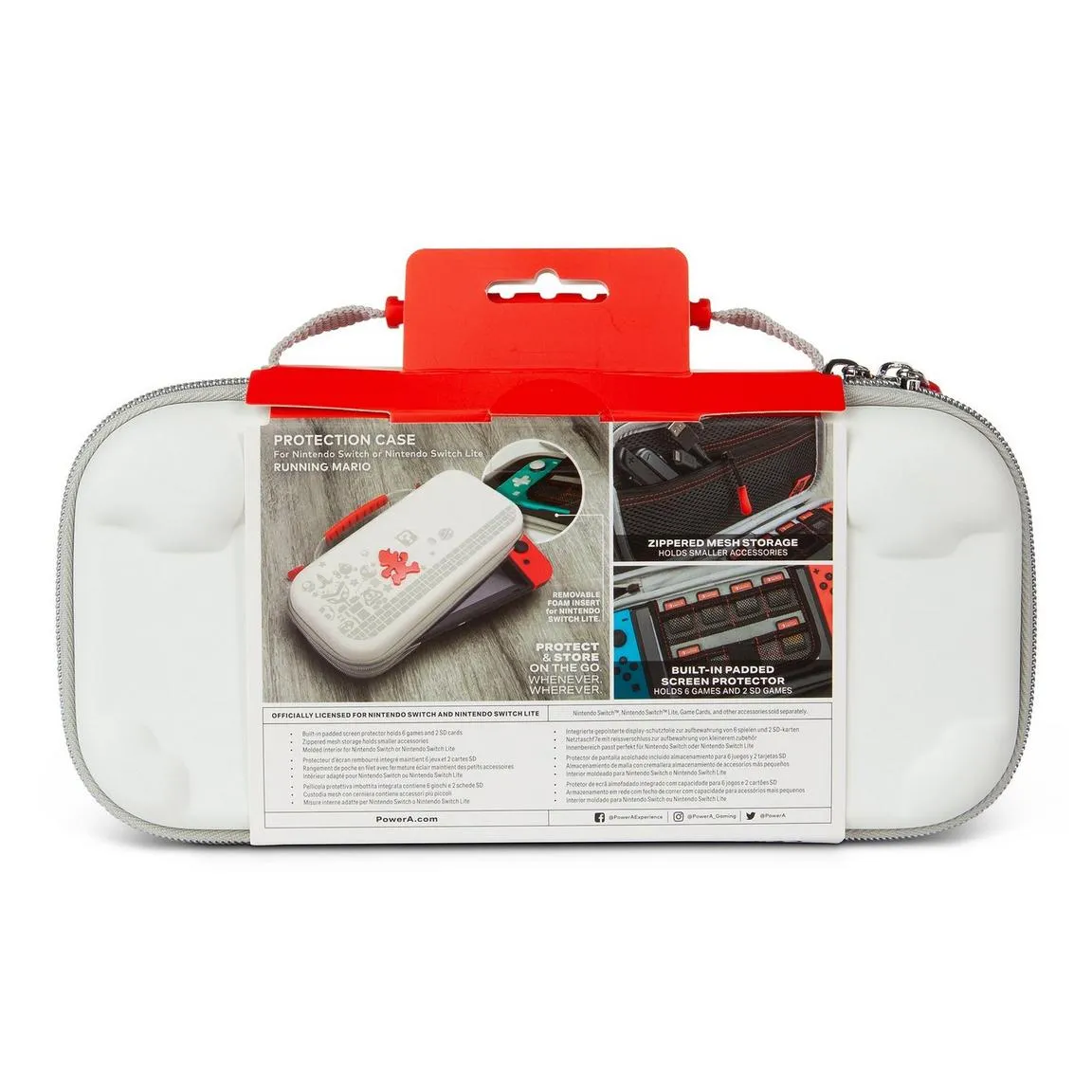 Super Mario Bros. - Running Mario - Protection Case for Nintendo Switch - OLED Model, Nintendo Switch or Nintendo Switch Lite