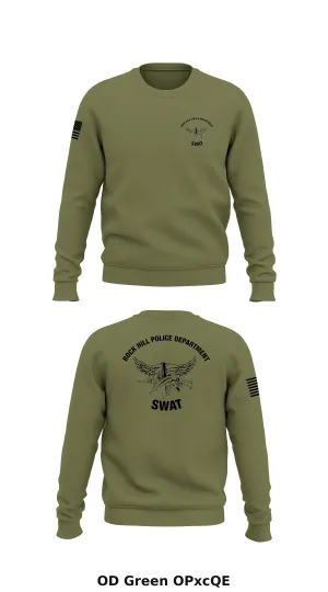 SWAT Store 2 Core Men's Crewneck Performance Sweatshirt - OPxcQE