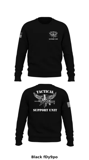 Tactical Support Unit Store 1 Core Men's Crewneck Performance Sweatshirt - fDy9po
