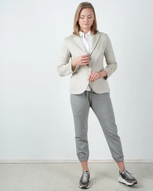 tailored linen blazer - rope