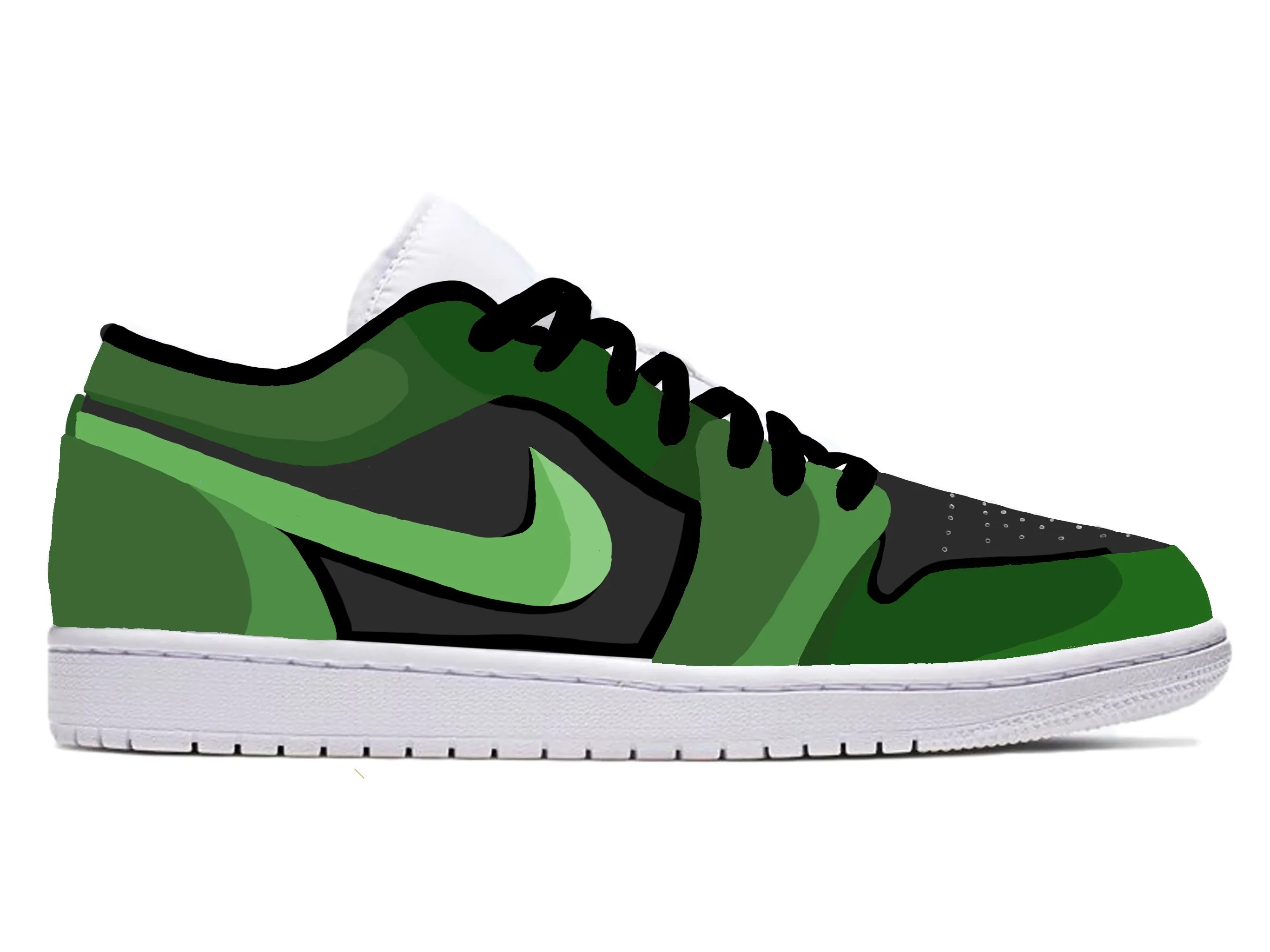 Tan Cartoon Jordan 1 Lows