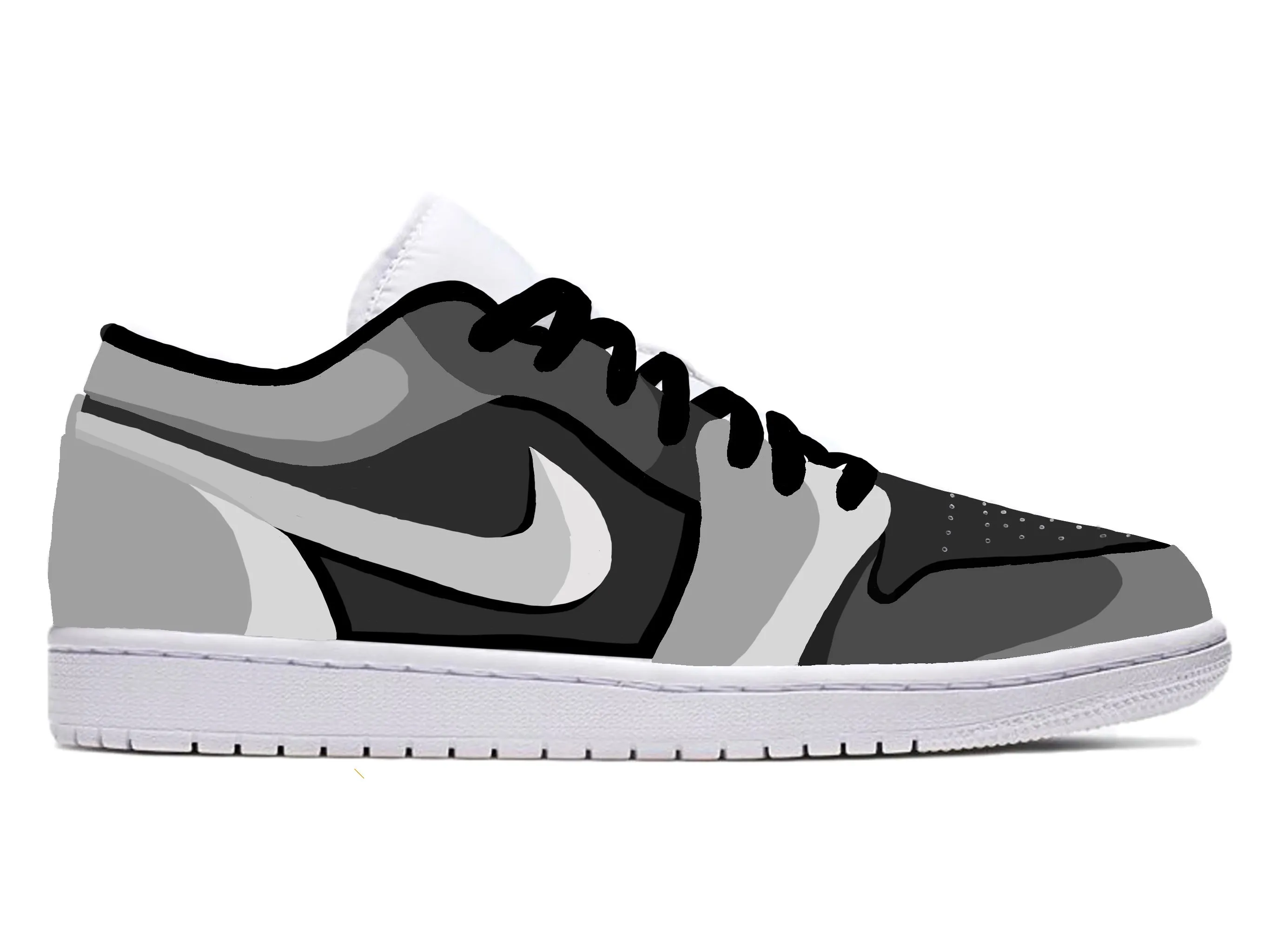 Tan Cartoon Jordan 1 Lows