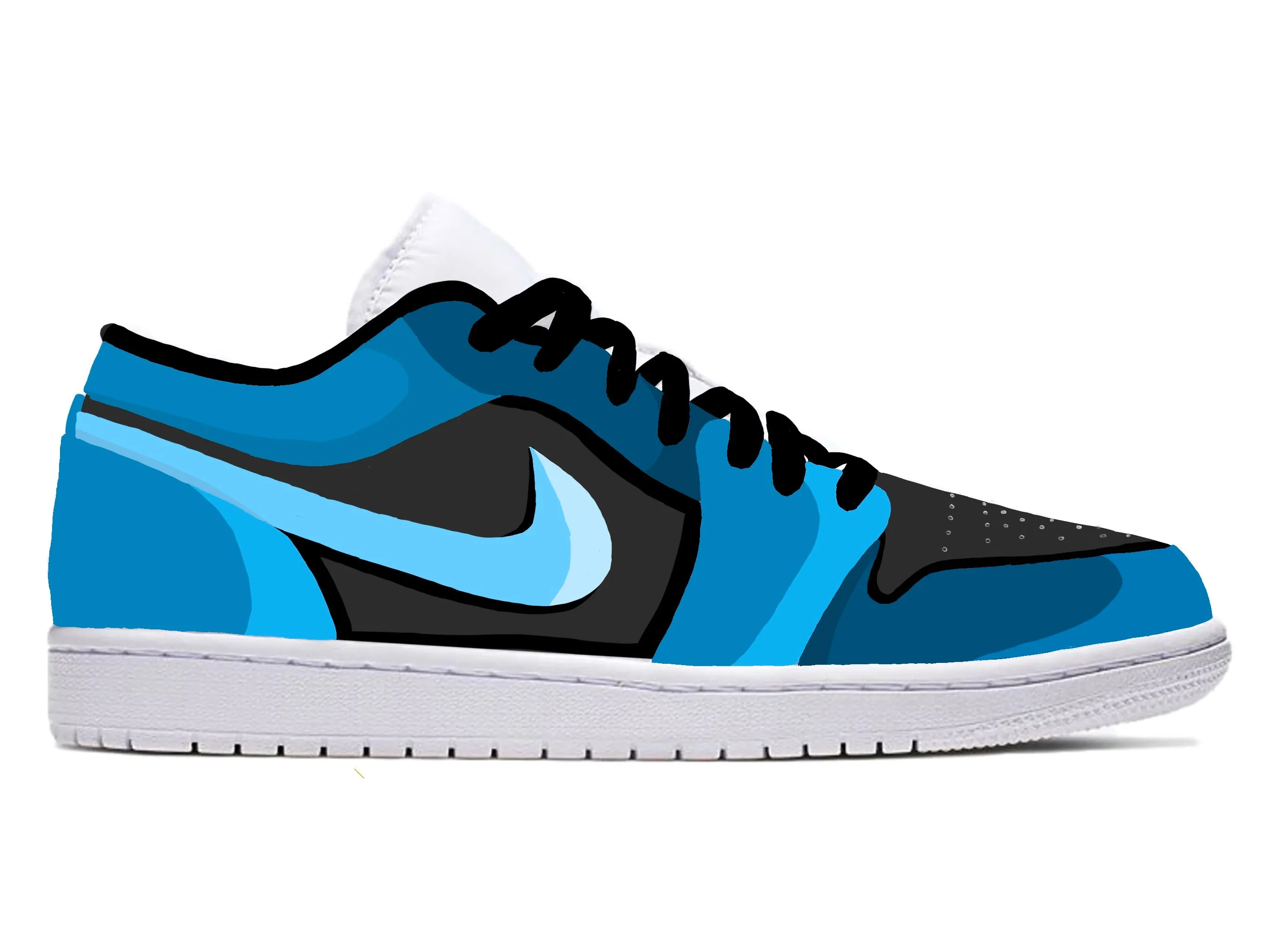 Tan Cartoon Jordan 1 Lows