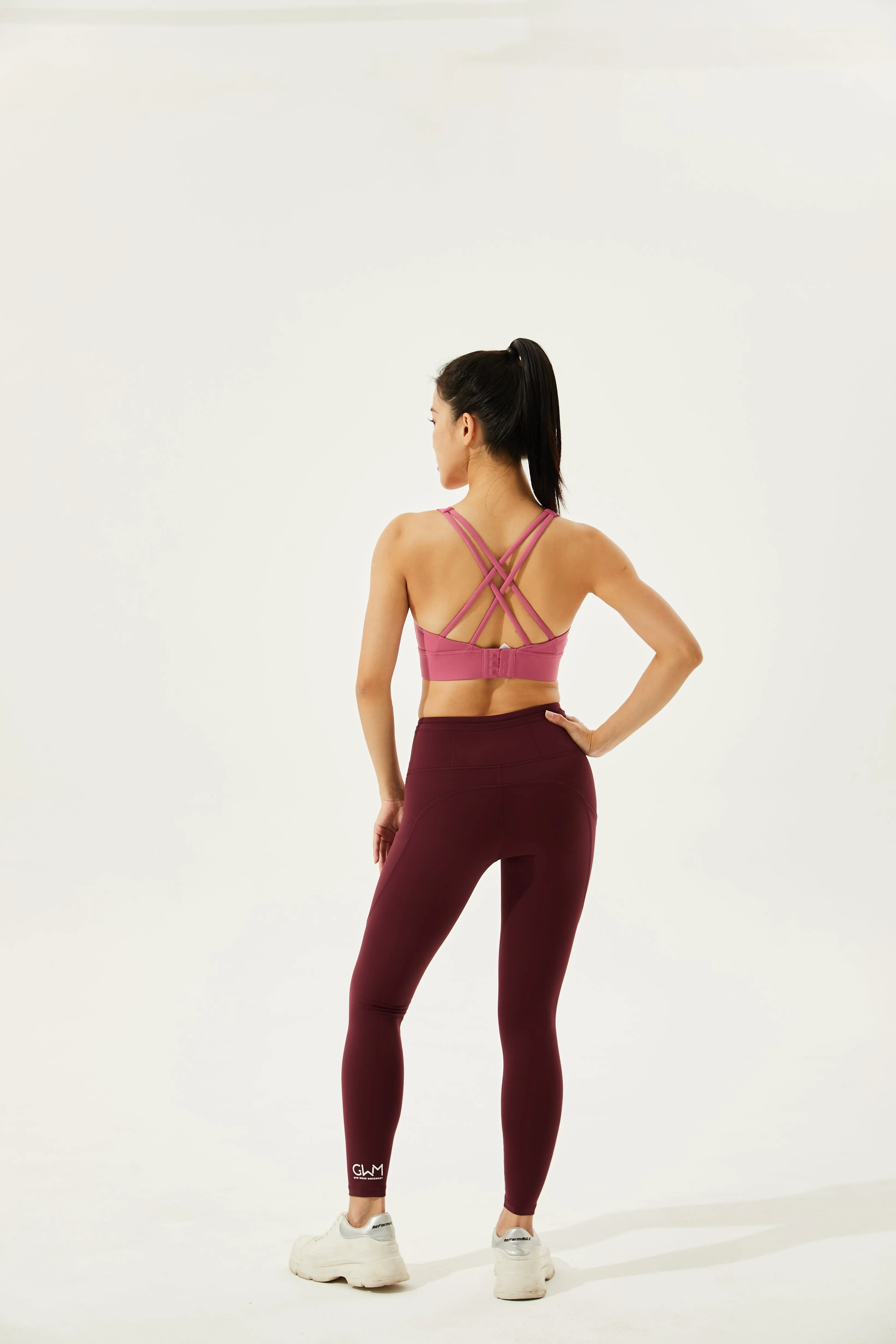 Tangs Display - High Impact Buttery Soft Winsome Sports Bra With Clasps