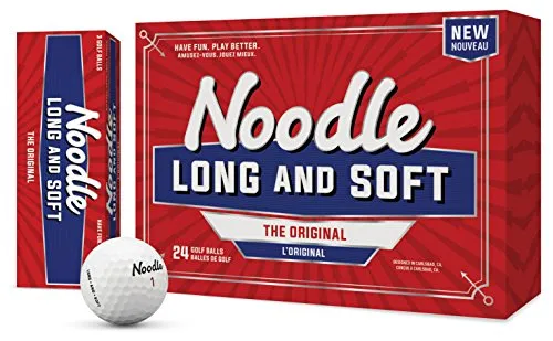 TaylorMade ND18 Long & Soft Ddz Noodle Long & Soft Golf Ball (2 Dozen)
