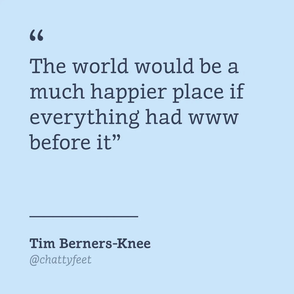 Tim Berners-Knee