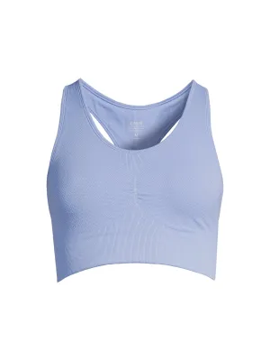 Top CASALL Seamless Soft Sports Bra niebieski