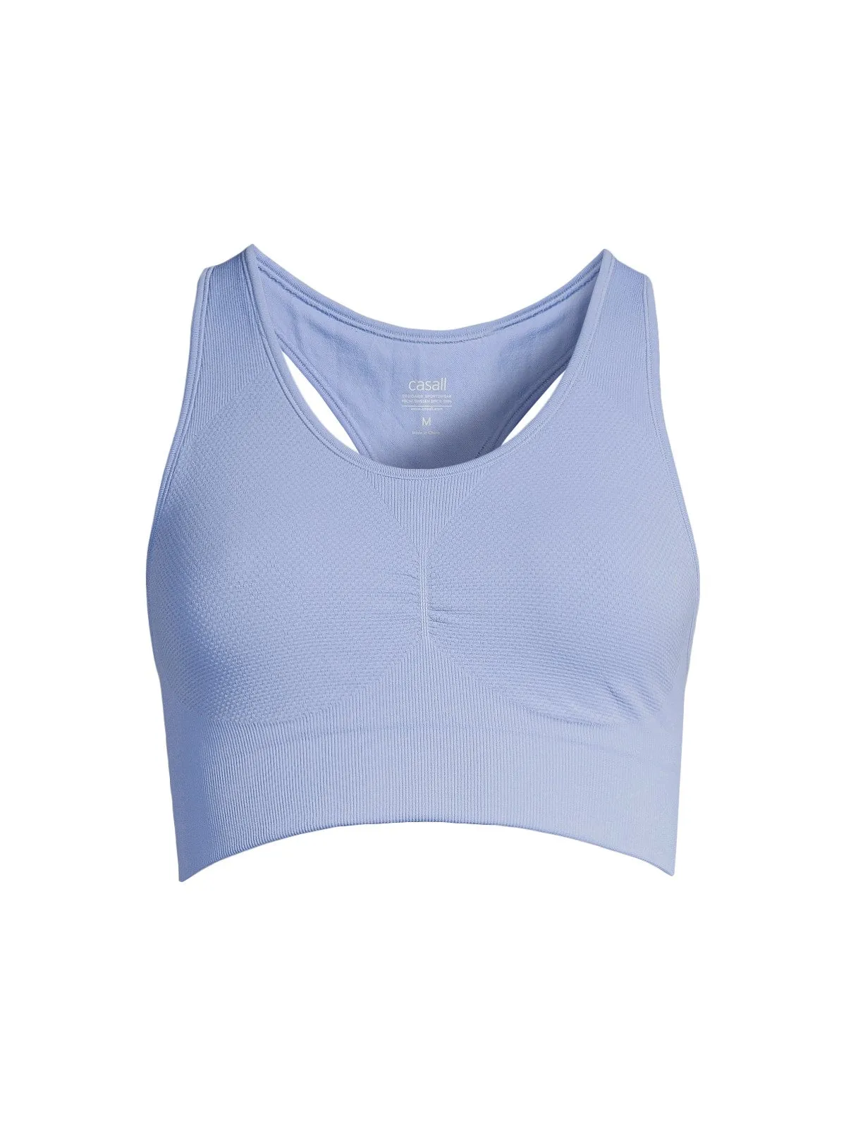 Top CASALL Seamless Soft Sports Bra niebieski