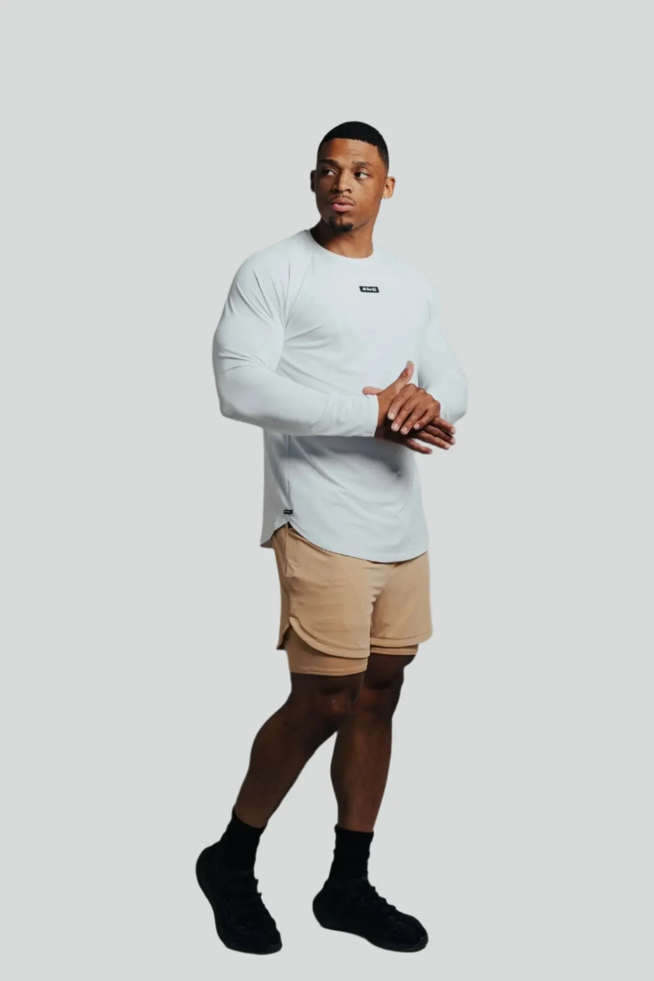 Total War Ai1 “Give Your All” Long Sleeve - Blizzard White
