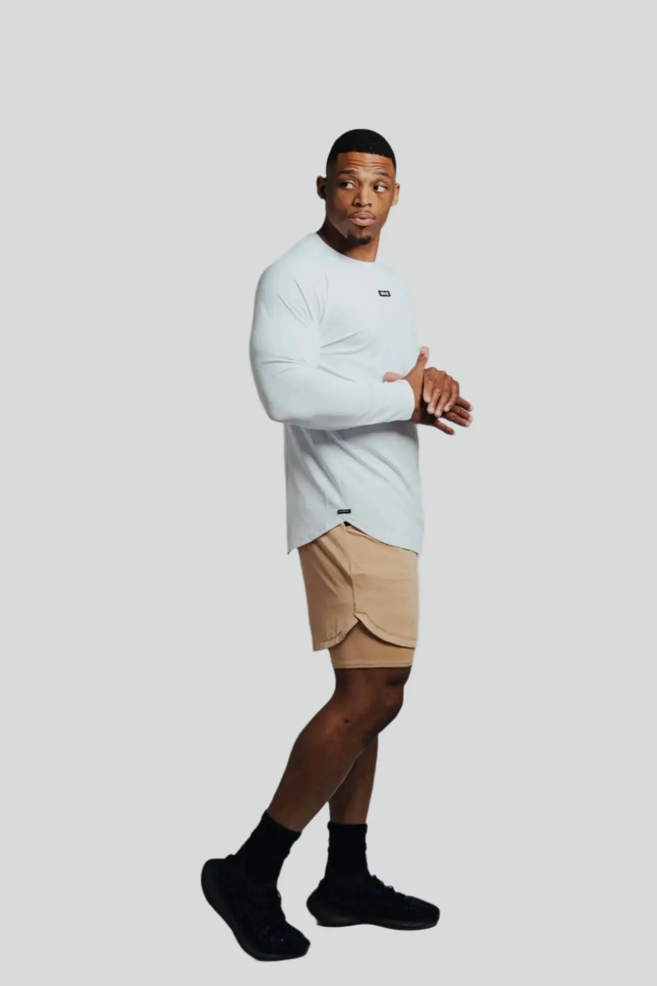 Total War Ai1 “Give Your All” Long Sleeve - Blizzard White
