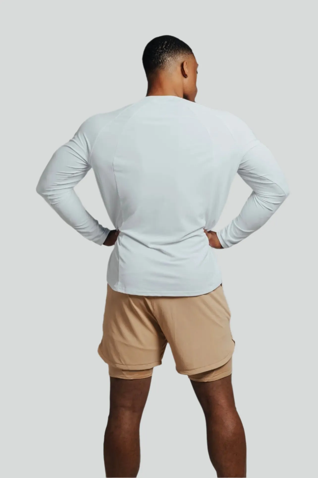 Total War Ai1 “Give Your All” Long Sleeve - Blizzard White