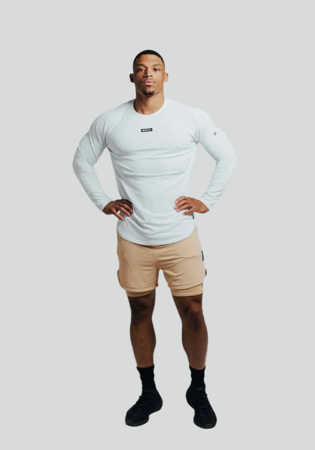 Total War Ai1 “Give Your All” Long Sleeve - Blizzard White