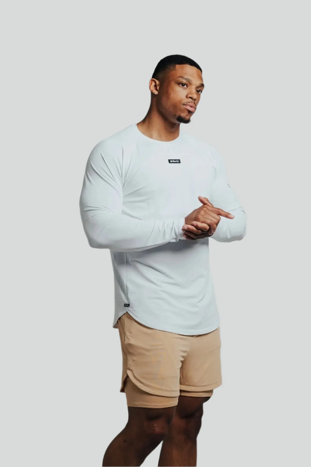Total War Ai1 “Give Your All” Long Sleeve - Blizzard White