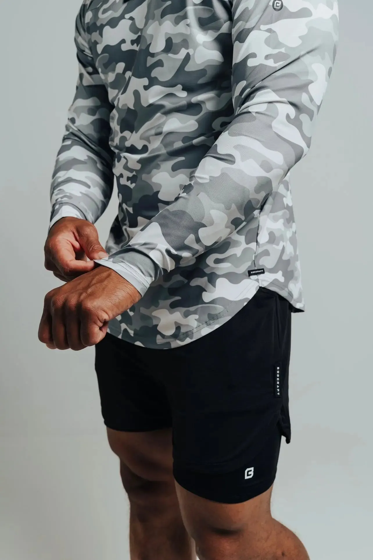 Total War Ai1 “Give Your All” Long Sleeve - Snow Camo
