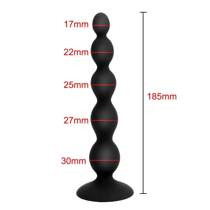TRAINING BEADS PLUG FLEXIBLE BOULES M