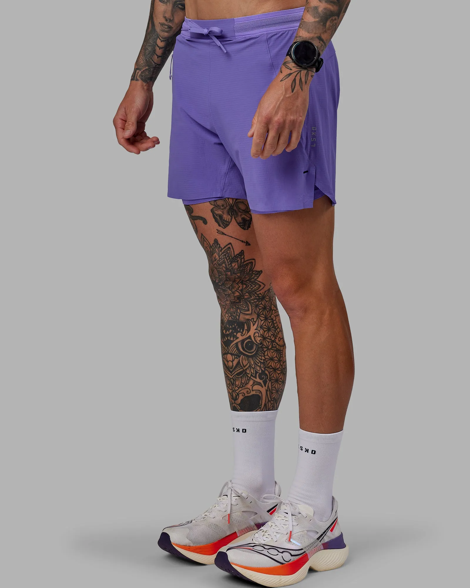 UltraAir 5" Lined Performance Short - Dahlia Purple