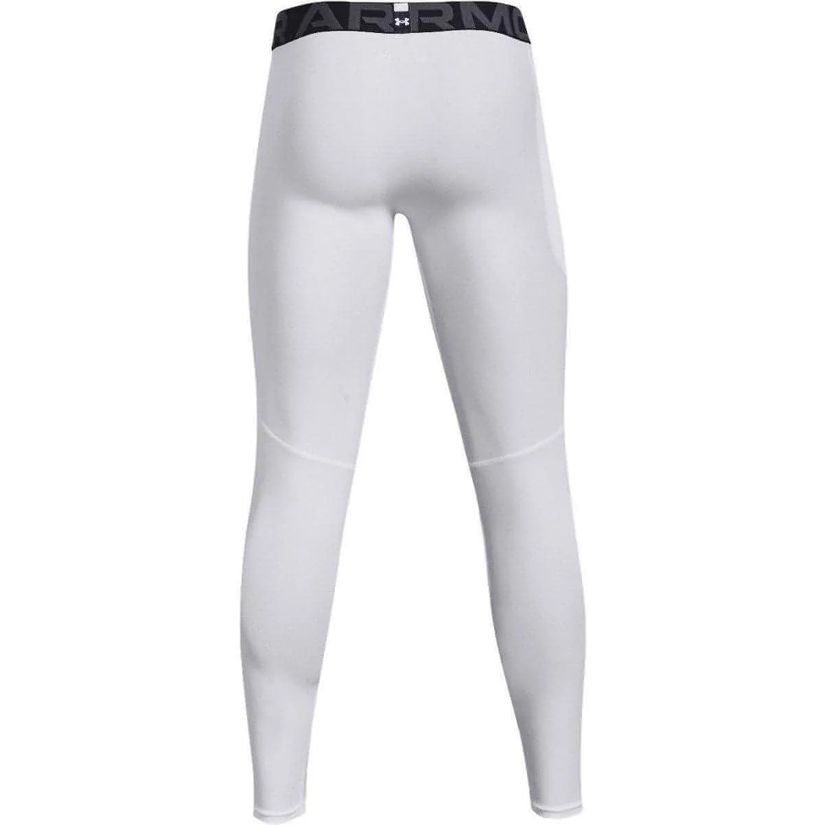 Under Armour HeatGear Compression Mens Long Running Tights - White