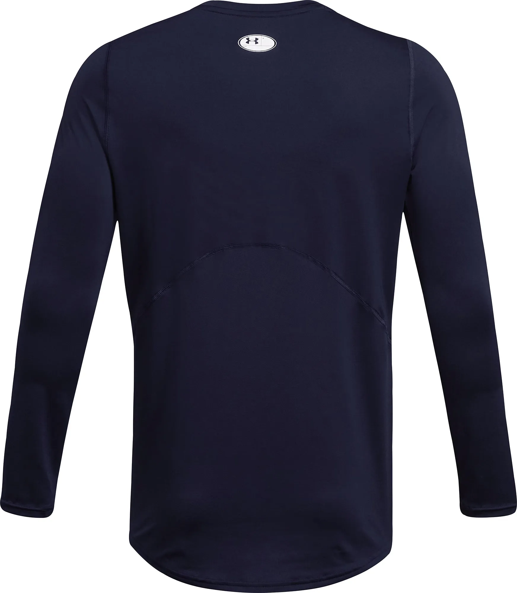 Under Armour HeatGear Fitted Long Sleeve Mens Running Top - Blue