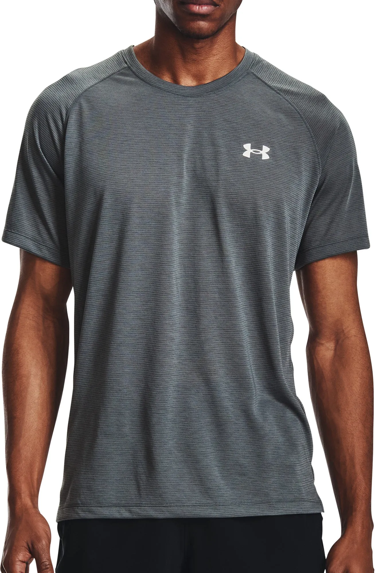 Under Armour Streaker Short Sleeve Mens Running Top - Grey