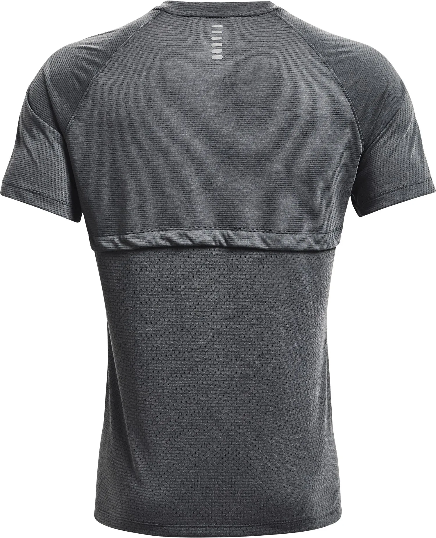 Under Armour Streaker Short Sleeve Mens Running Top - Grey
