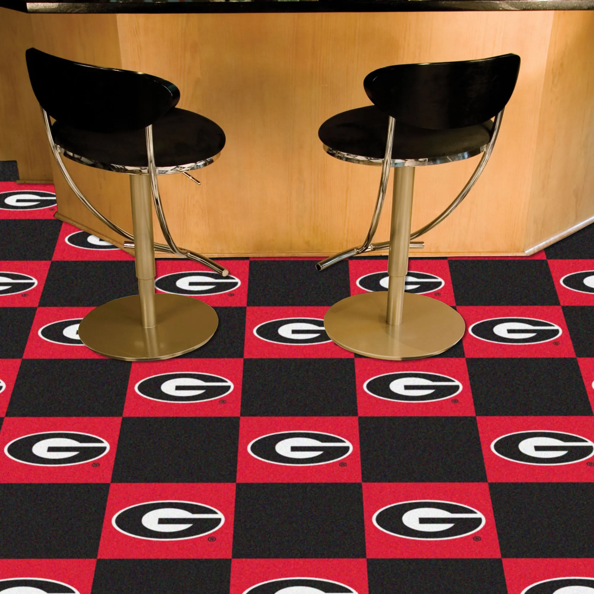 University of Georgia Team Carpet Tiles