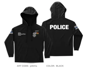 USAG Rheinland Pfalz Police Core Men's Hooded Performance Sweatshirt - jzN4Vs