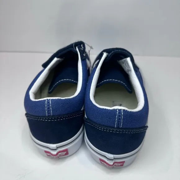 Vans Kids Blue Velcro Sneakers Sz.6.5