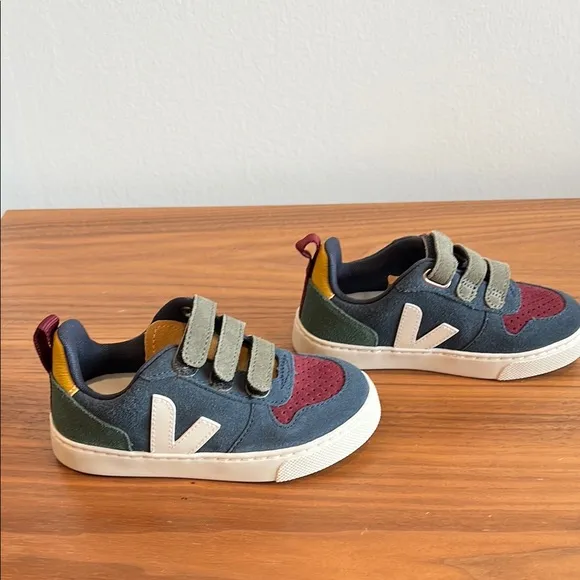 Veja Kids Multicolor Velcro Sneakers