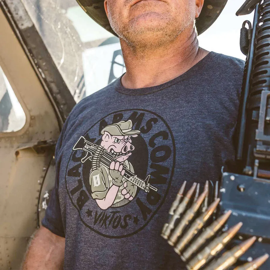 VIKTOS The Pig Tee Navy Heather