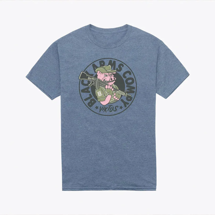 VIKTOS The Pig Tee Navy Heather