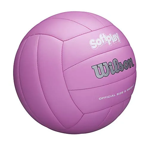 Wilson Outdoor Soft Play Volleyball (Pink)