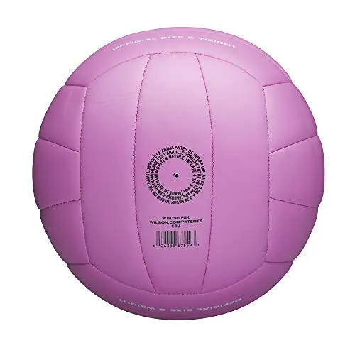 Wilson Outdoor Soft Play Volleyball (Pink)