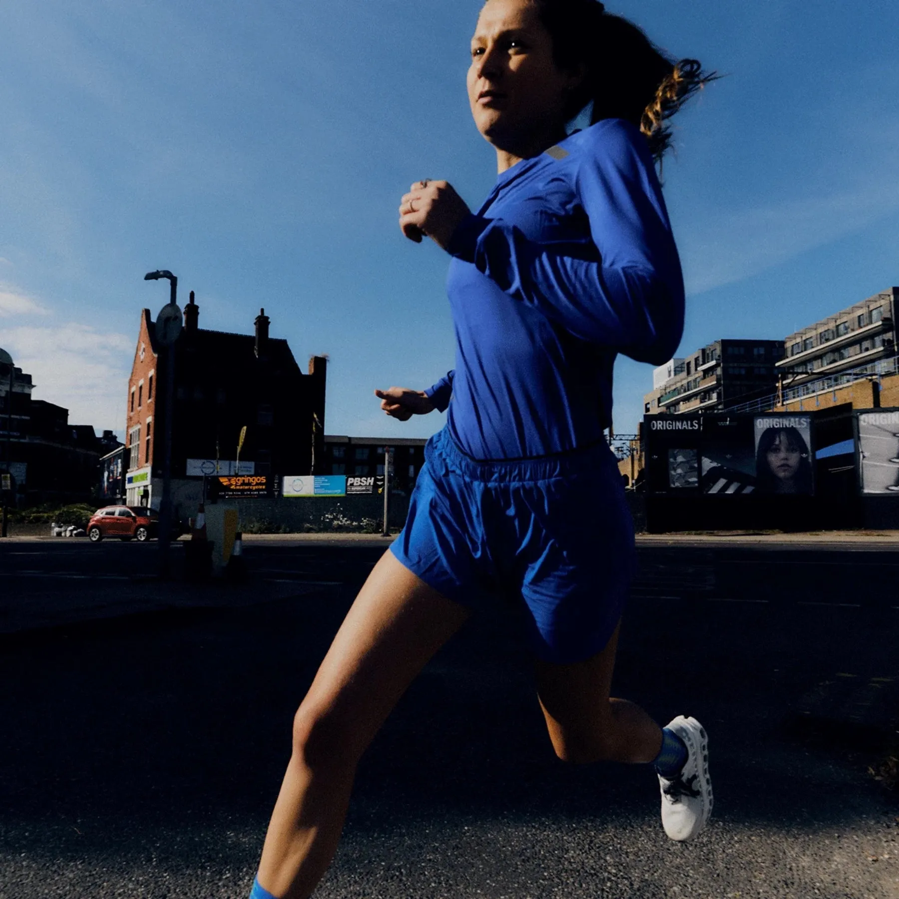 Women's Run Shorts - Blue