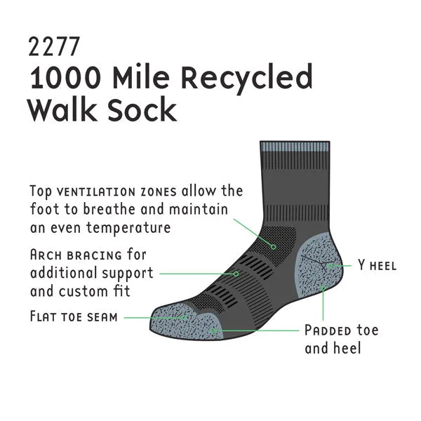 Women's Trek Single Layer Sock Twin Pack - 2270