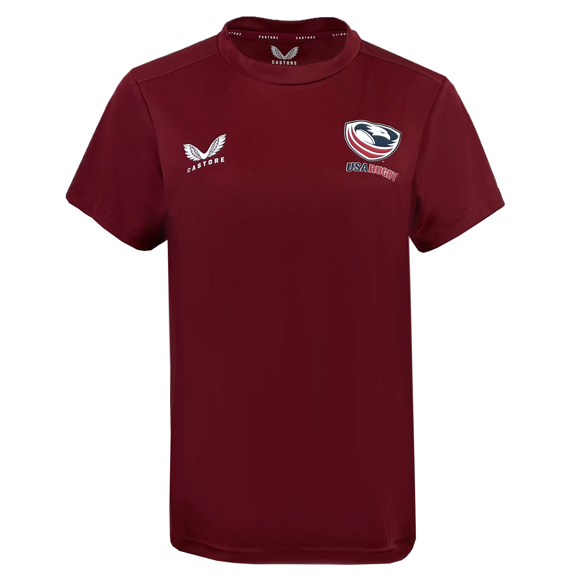Women's USA Rugby Training Tee by Castore