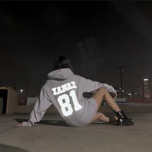 XANAX REFLECTIVE HOODIE