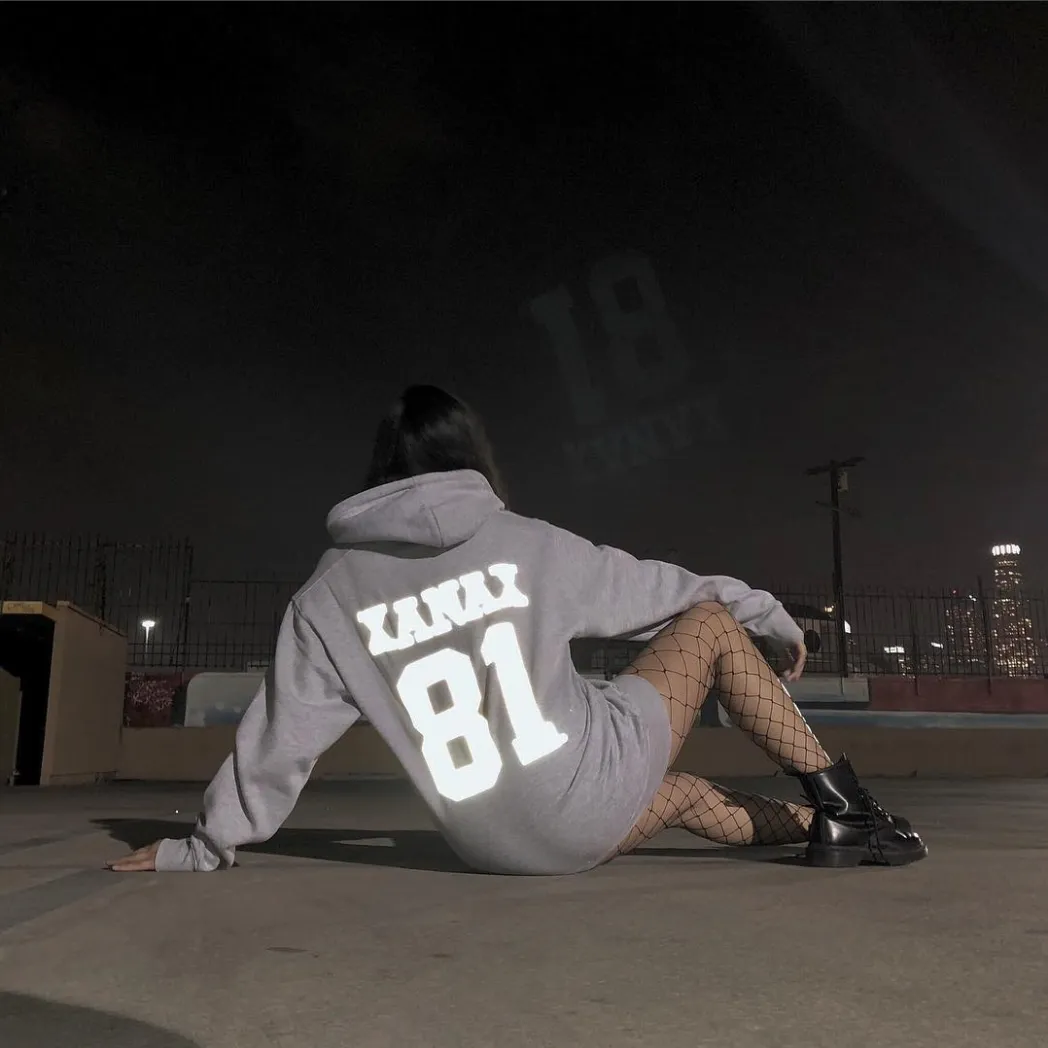 XANAX REFLECTIVE HOODIE