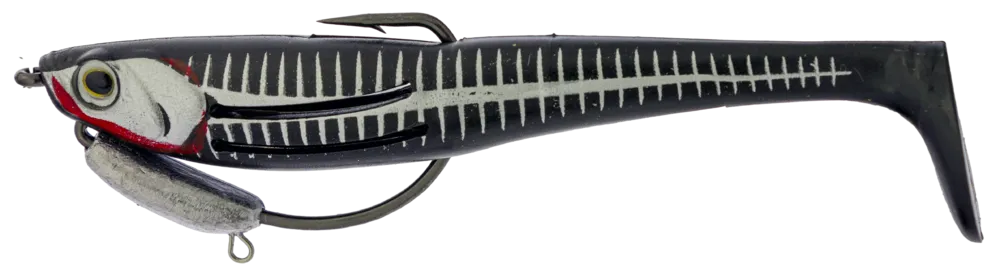 Zerek Flat Shad PRO 3.5 Inch Weedless Rigged Soft Plastic Lure
